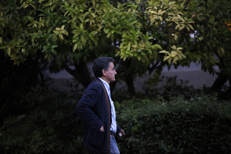 Άφιξη Τσακαλώτου