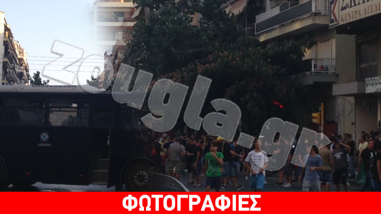 Στους δρόμους της Θεσσαλονίκης οι οπαδοί του Άρη