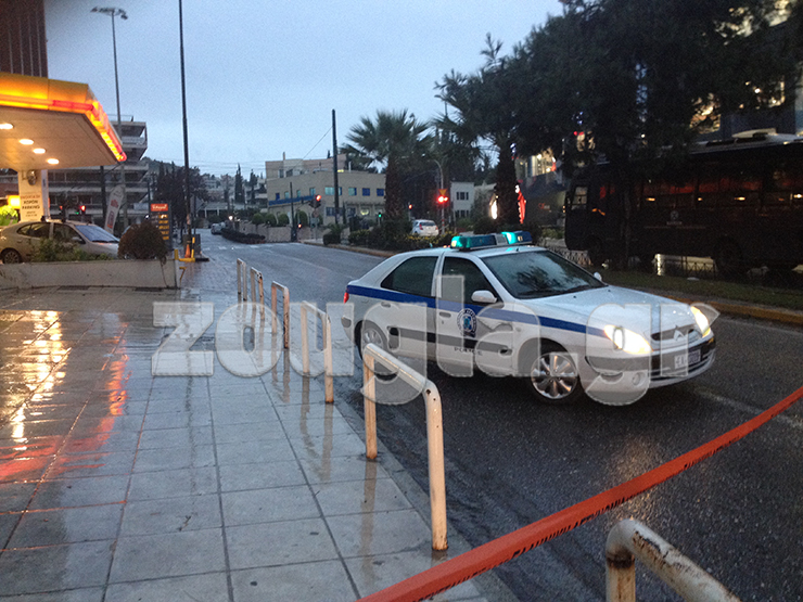 Αποκλεισμένη η περιοχή περιμετρικά της ισραηλινής πρεσβείας