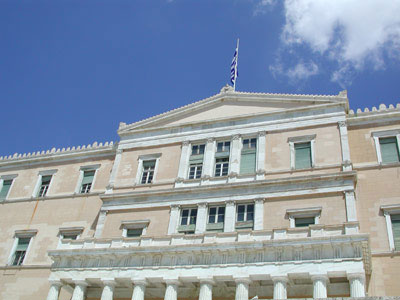 Κατάληψη του καφενείου της Βουλής