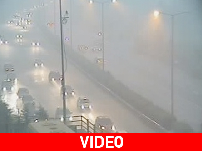 Προβλήματα από ξαφνική νεροποντή στη Θεσσαλονίκη