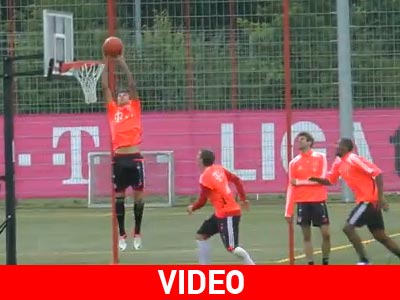 Το… γύρισαν στο μπάσκετ οι ποδοσφαιριστές της Μπάγερν