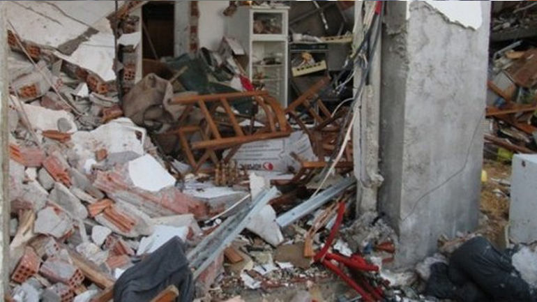 Σκηνικό βομβαρδισμού από διαρροή προπανίου στο Ν. Πήλιο