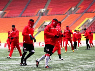 Ολυμπιακός: Xωρίς προβλήματα η προπόνηση στο Λουζνίκι