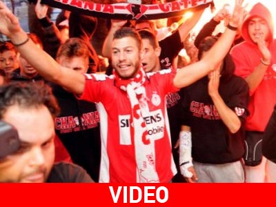 Θερμή υποδοχή για τον Ολυμπιακό στα Χανιά