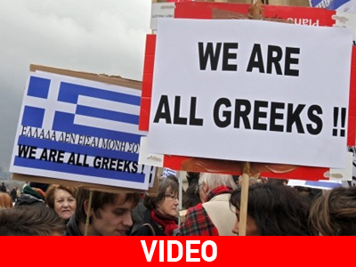 Video από τις κινητοποιήσεις σε όλη την Ευρώπη