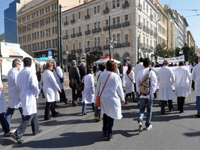 Θα συνεχιστούν οι διαμαρτυρίες του ιατρικού σώματος