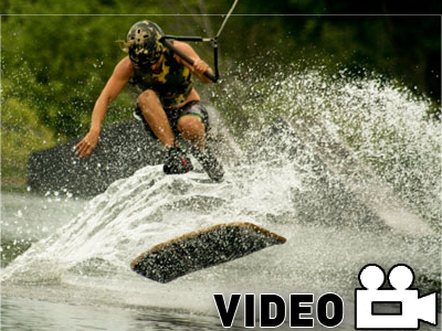 Wakeboarding με την Ιουλία