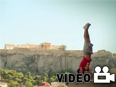 Parkour στους δρόμους της Αθήνας
