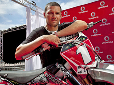 Ο Chad Reed με Honda