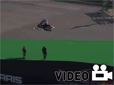 Άλμα 110 μέτρων με… snowmobile