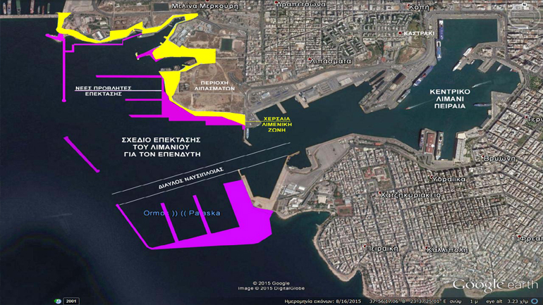 “Ιδού το σχέδιο του ΤΑΙΠΕΔ για το Κερατσίνι και τη Δραπετσώνα”