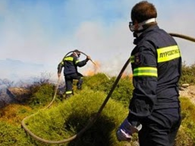 Πυρκαγιά στο δήμο Χερσονήσου