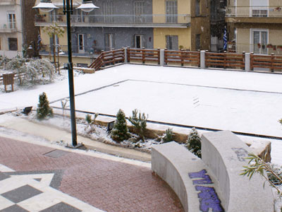 Χιόνια στη Βόρεια Ελλάδα