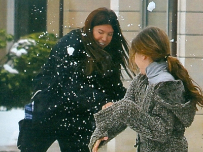 Βόλτα στα χιόνια !