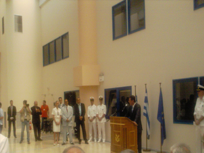 Η τελετή παράδοσης-παραλαβής στο ΥΝΑ