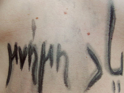 SHE SPEAKS GREEK FARSI