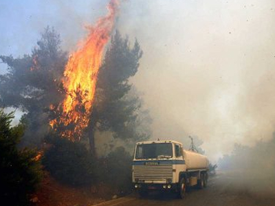 Υπό έλεγχο η πυρκαγιά στη Λευκάδα