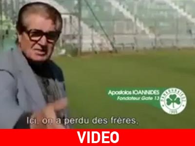 Οι λυγμοί του ιδρυτή της «Θύρας 13» στη Λεωφόρο