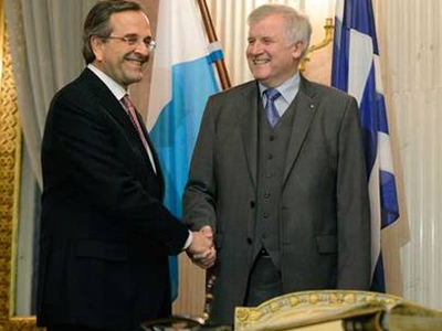 O απόηχος της επίσκεψης Σαμαρά στη Βαυαρία