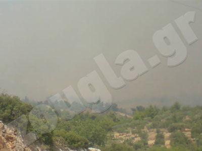 Μικροεστίες φωτιάς στον Κάλαμο