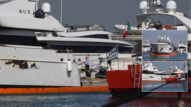 Φωτιά σε θαλαμηγό στον Άγ. Κοσμά