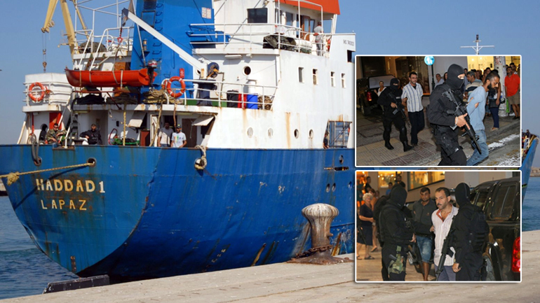 Διώξεις-φωτιά για το πλήρωμα του “Haddad 1”.