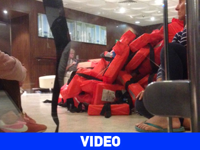 «Είμαστε τυχεροί που δεν πνιγήκαμε»