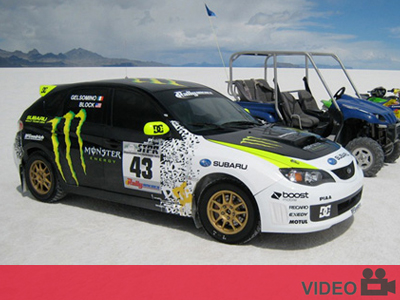 Ken Block και Travis Pastrana στα Saltflat της Bonneville