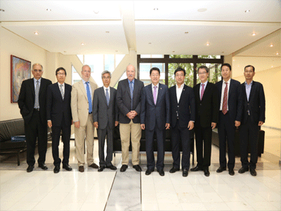 Στον ΟΛΠ αντιπροσωπεία του κοινοβουλίου της Κορέας