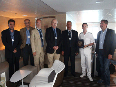 Υποδέχτηκε το “LE SOLEAL” ο ΟΛΠ